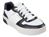 Tenis Skechers Jade Blanco y Negro para Mujer