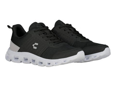 Tenis Charly Light Sport Negro y Blanco para Hombre