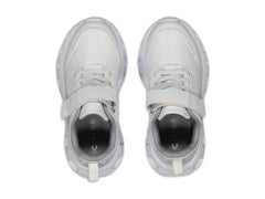 Tenis Charly Light Sport Blanco y Gris para Niño