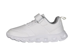 Tenis Charly Light Sport Blanco y Gris para Niño