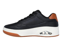 Tenis Skechers Uno Court Negro y Café para Hombre