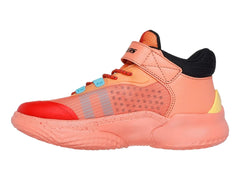 Tenis Skechers SKX Court Hype Naranja para Niño
