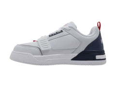 Tenis K-Swiss Fonte Blanco Azul Marino y Rojo para Hombre