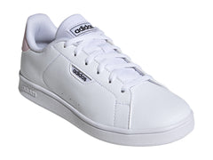 Tenis Adidas Urban Court Blanco y Rosa para Niña