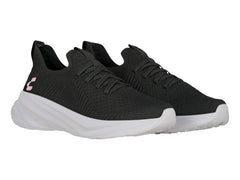 Tenis Charly Relax Negro con Rosa para Mujer