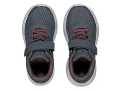 Tenis Charly Road Casual Gris y Rojo para Niño
