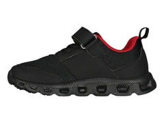 Tenis Charly Relax Negro con Rojo para Niño
