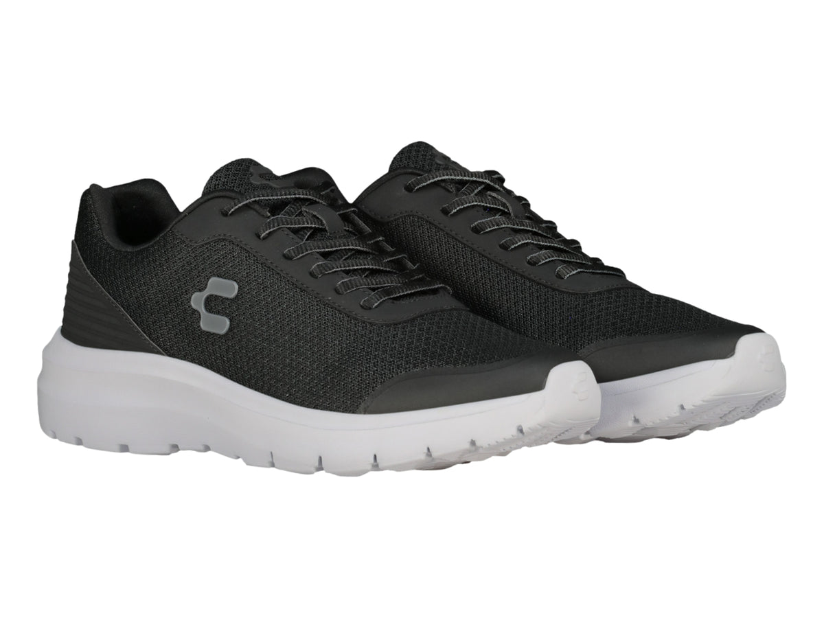 Tenis Charly Road Casual Negro y Blanco para Hombre