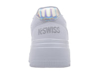 Tenis K-Swiss Brigid Blanco y Plata para Mujer
