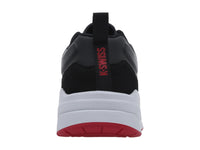 Tenis K-Swiss Burton Negro con Rojo para Hombre