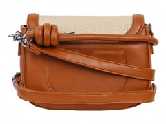 Bolsa de Hombro Unibella Beige para Mujer