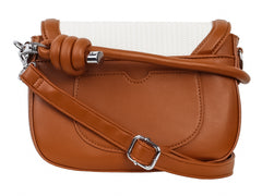 Bolsa Unibella Blanco y Café para Mujer