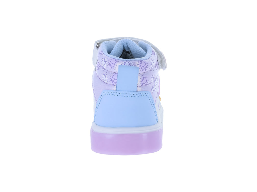 Tenis New Boys Blanco Lila y Azul para Niña