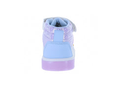 Tenis New Boys Blanco Lila y Azul para Niña