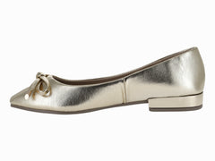 Ballerinas Luna Rosa Color Oro Inglés para Mujer