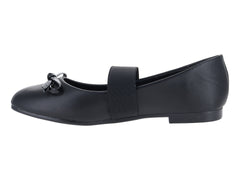 Zapatos Ballerinas Luna Rosa Negro para Mujer