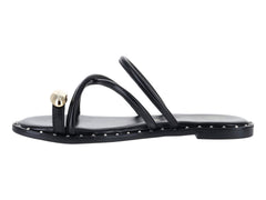 Sandalias Luna Rosa Negro para Mujer