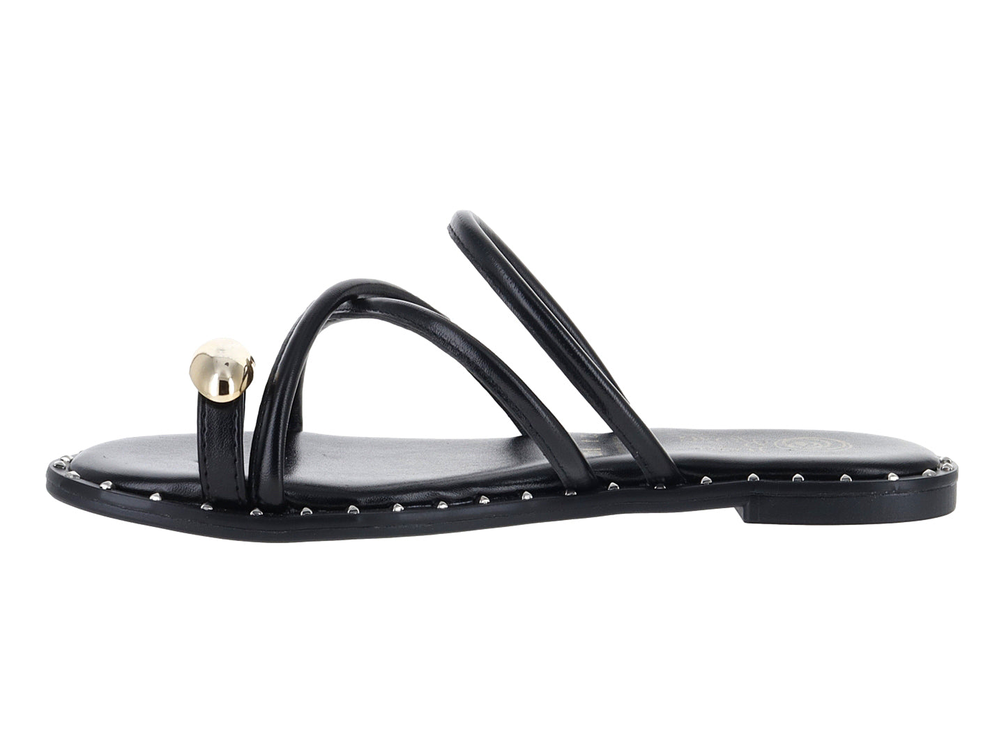 Sandalias Luna Rosa Negro para Mujer
