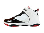 Tenis SHAQ Spin Move Blanco y Rojo para Niño