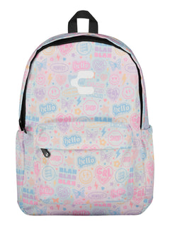 Set Escolar de Mochila Charly para Niña Blanco