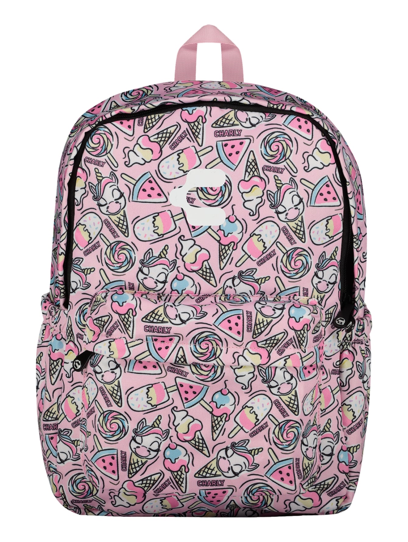 Set Mochila Charly Rosa