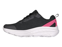 Tenis Charly Road Casual Negro con Fucsia para Mujer