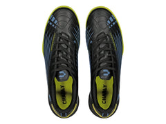 Tenis de Fútbol Charly Turf Negro y Amarillo para Hombre