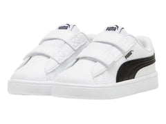 Tenis Puma Rickie Classic V Blanco y Negro para Niño