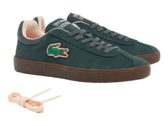 Tenis Lacoste Baseshot Verde Oscuro para Mujer