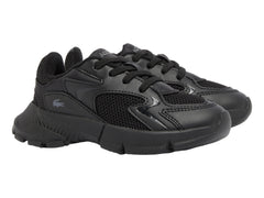 Tenis Lacoste L003 Neo Negros para Niño