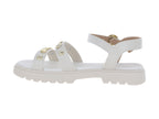 Sandalias Molekinha Blancas para Niña