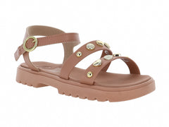 Sandalias Molekinha Color Nude para Niña