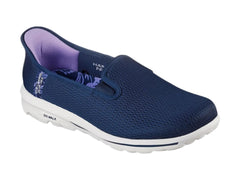 Tenis Skechers Go Walk Travel Azul Marino para Mujer