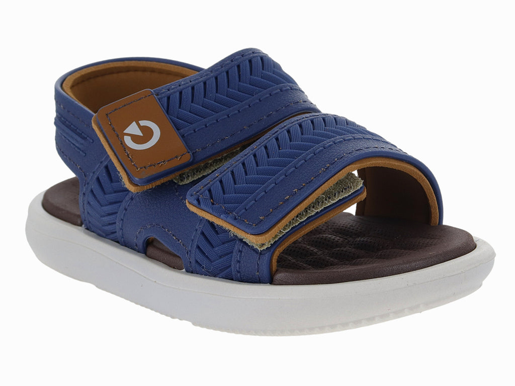 Sandalias Cartago Gris Azul Marrón para Niño