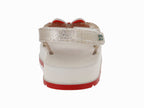 Sandalias Zaxi Hueso Lustre Cherry para Niña