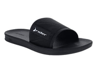 Sandalias Rider Street Slide Negro Blanco para Niño