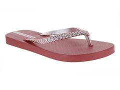 Sandalias Ipanema Rojo Oro Beige para Mujer