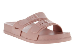 Sandalias Ipanema Slide Rosa Marrón para Mujer