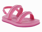Sandalias de Playa Ipanema Rosa y Plata para Niña