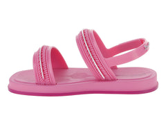Sandalias de Playa Ipanema Rosa y Plata para Niña