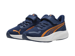 Tenis Puma Pounce Lite Azul y Naranja para Niño