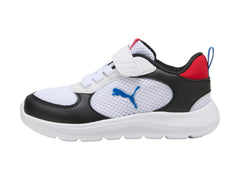 Tenis Puma Pounce Lite Negro, Azul y Blanco para Niño