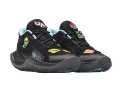 Tenis Under Armour Jet 25 Patches Negro para Niño