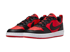 Tenis Nike Court Borough Low Recraft Rojo para Niño