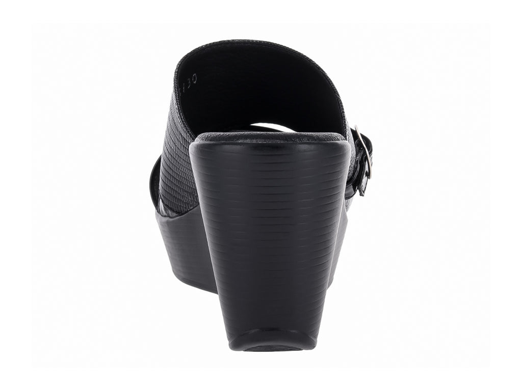 Sandalias de Plataforma Luna Rosa Negro para Mujer