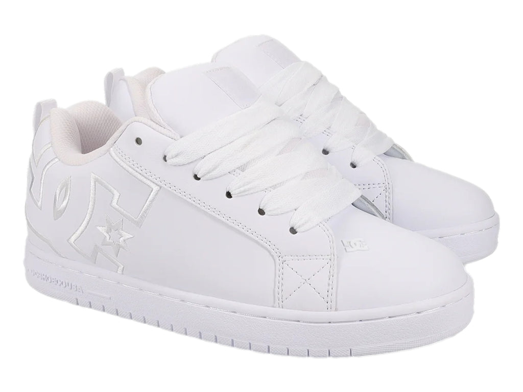 Tenis DC Shoes Court Graffik Blancos para Hombre