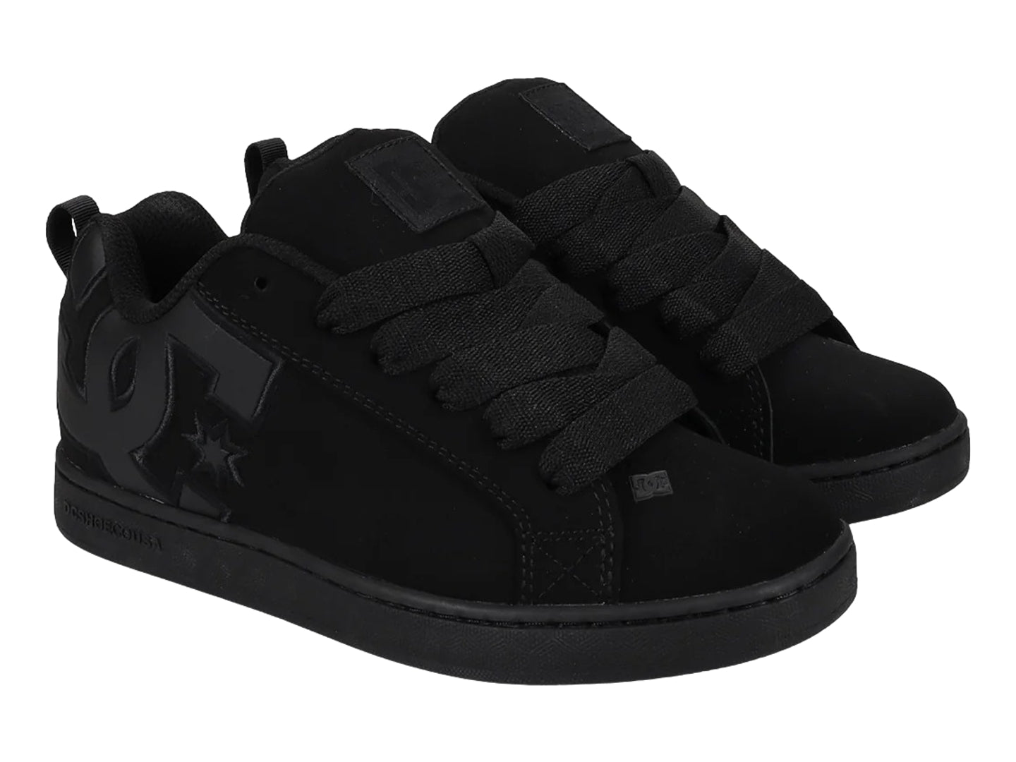 Tenis DC Shoes Court Graffik Negro para Mujer