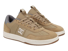 Tenis DC Shoes Astrix Color Tan y Blanco para Hombre