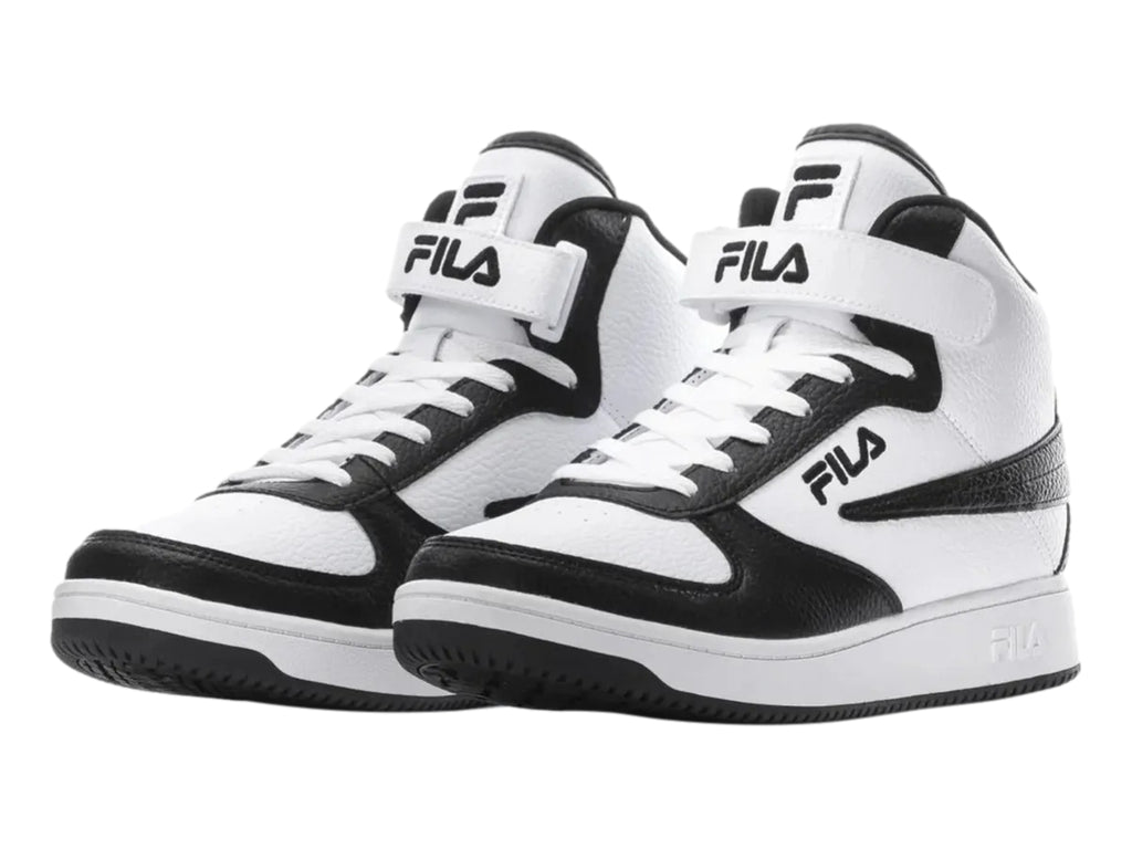 Tenis FILA A-High Blanco y Negro para Niño