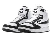 Tenis FILA A-High Blanco y Negro para Niño